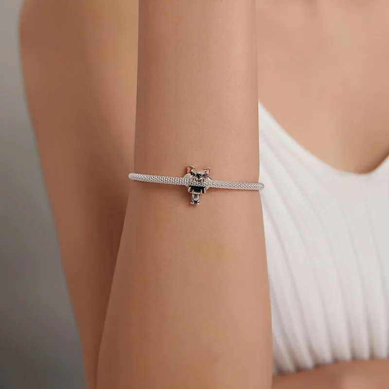(bilde for) Pandora Style Mr Wolf Charm - SCC1891 - Vis 5