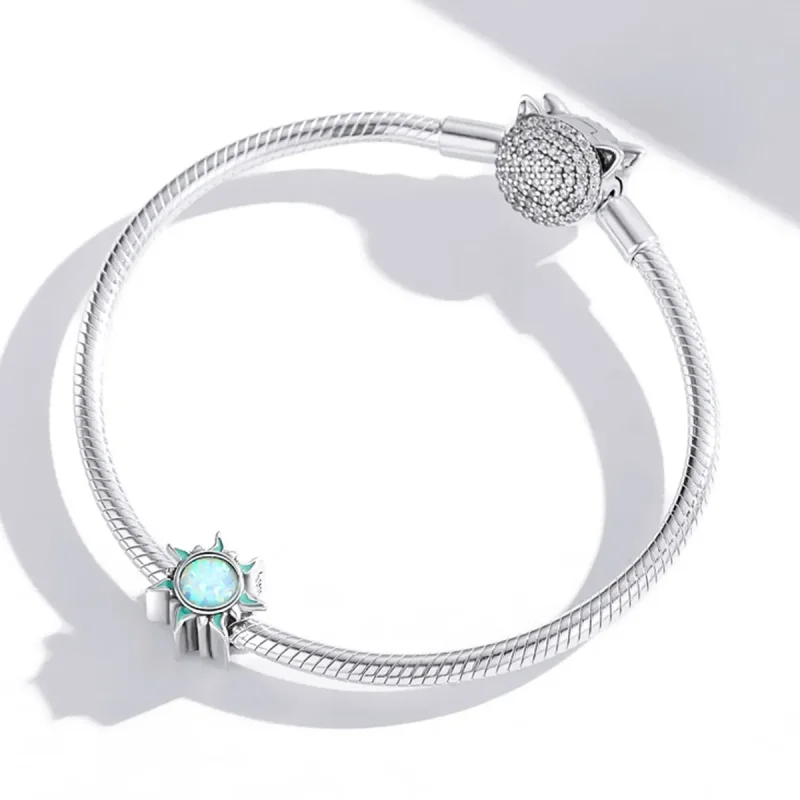 (bilde for) Pandora Style Opal Little Sun Charm - BSC509 - Vis 4
