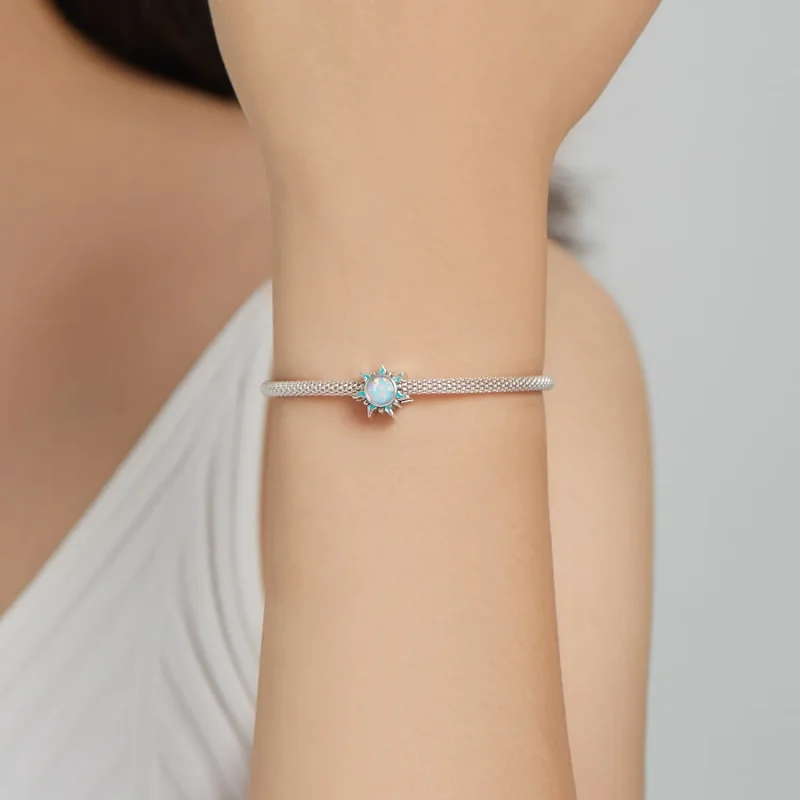 (bilde for) Pandora Style Opal Little Sun Charm - BSC509 - Vis 5