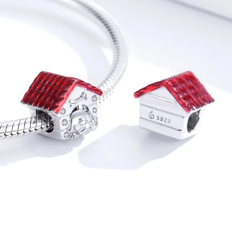 (bilde for) Pandora Style Pet Home Charm - BSC286 - Vis 2