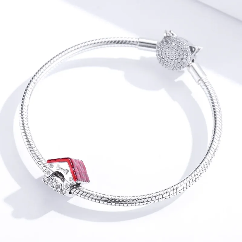 (bilde for) Pandora Style Pet Home Charm - BSC286 - Vis 4