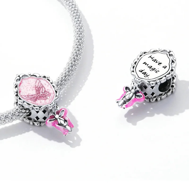 (bilde for) Pandora Style Princess Mirror Charm - SCC2205 - Vis 4