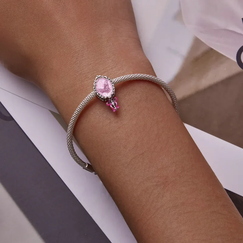 (bilde for) Pandora Style Princess Mirror Charm - SCC2205 - Vis 6