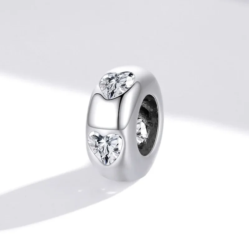(bilde for) Pandora Style Pure Heart Charm - SCC1931 - Vis 2