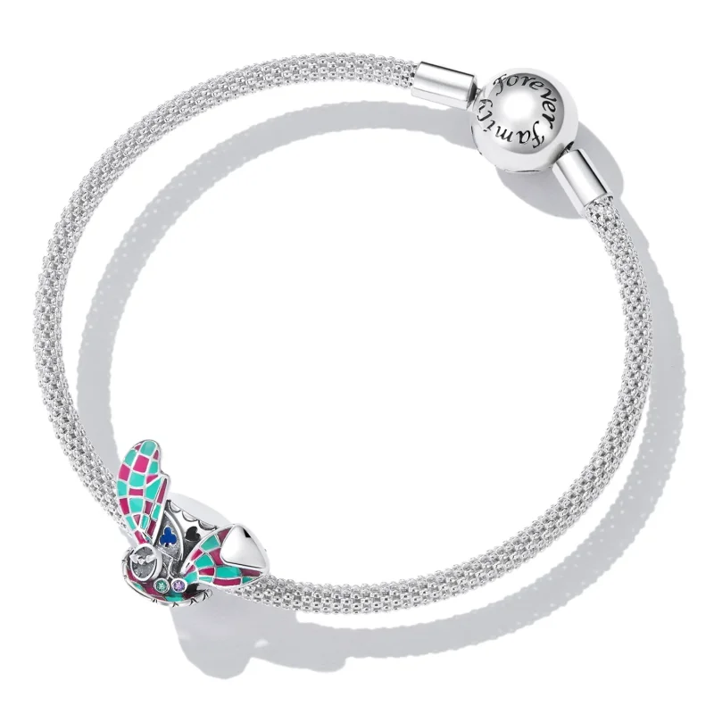 (bilde for) Pandora Style Rabbit Ears Magic Hat Charm - SCC2243 - Vis 5