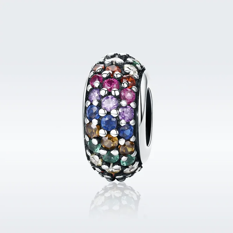 (bilde for) Pandora Style Rainbow Charm - SCC583 - Vis 2