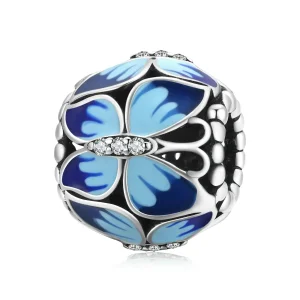 (bilde for) Pandora Style Retro Butterfly Charm - SCC1977