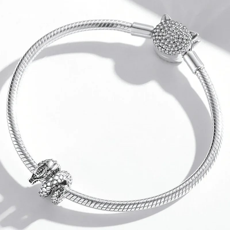 (bilde for) Pandora Style Retro Panlong Charm - BSC546 - Vis 3