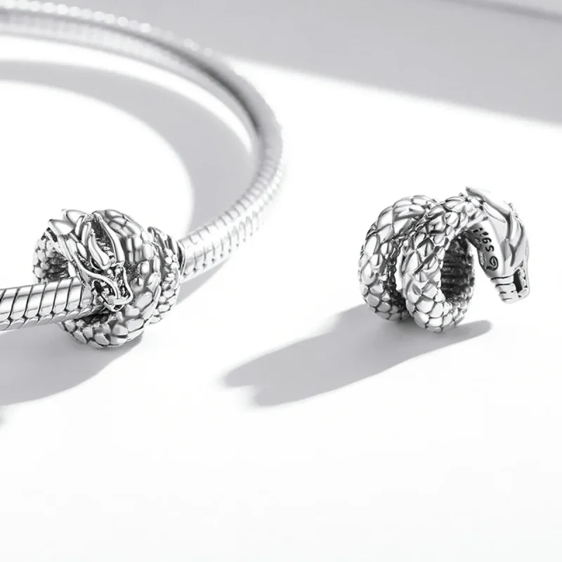 (bilde for) Pandora Style Retro Panlong Charm - BSC546 - Vis 4