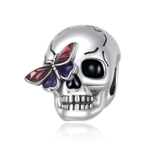 (bilde for) Pandora Style Retro Skull Charm - SCC2232
