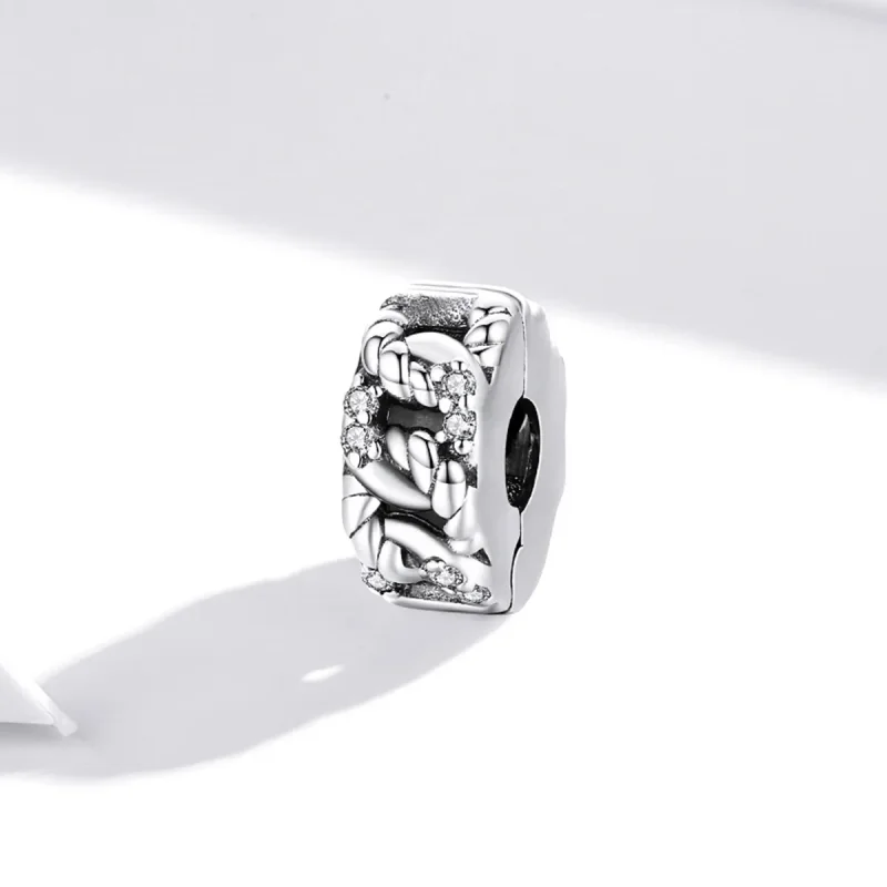 (bilde for) Pandora Style Rope Clip - SCC1937 - Vis 2