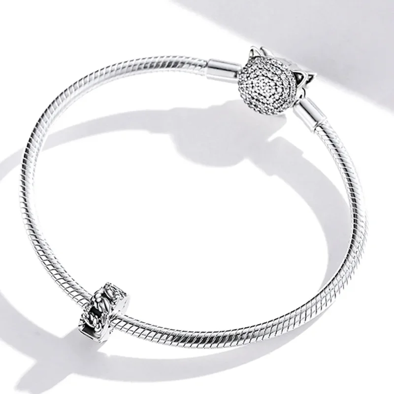 (bilde for) Pandora Style Rope Clip - SCC1937 - Vis 3
