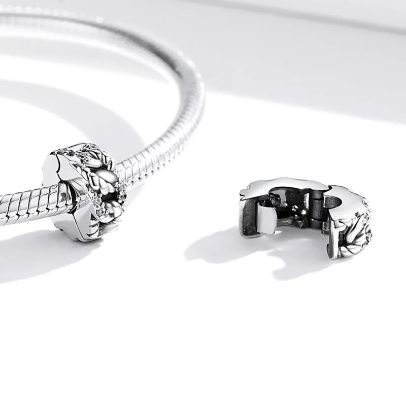 (bilde for) Pandora Style Rope Clip - SCC1937 - Vis 4