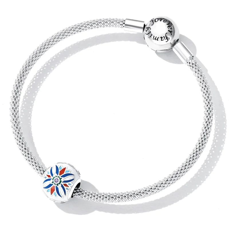 (bilde for) Pandora Style Scarab Lotus Charm - SCC2254 - Vis 5