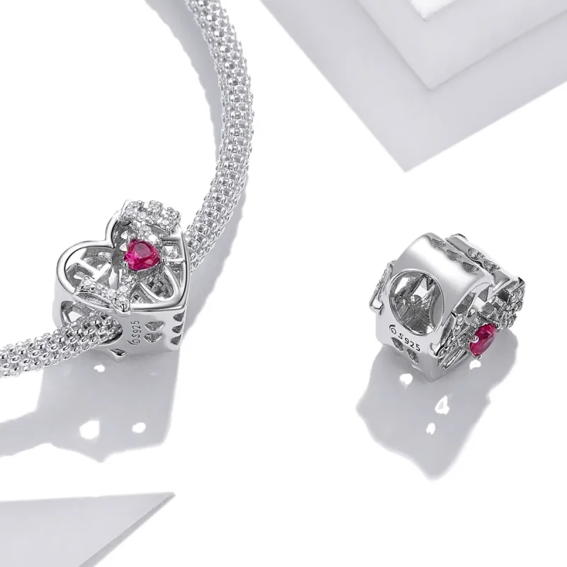 (bilde for) Pandora Style Shine Love Charm - BSC479 - Vis 4