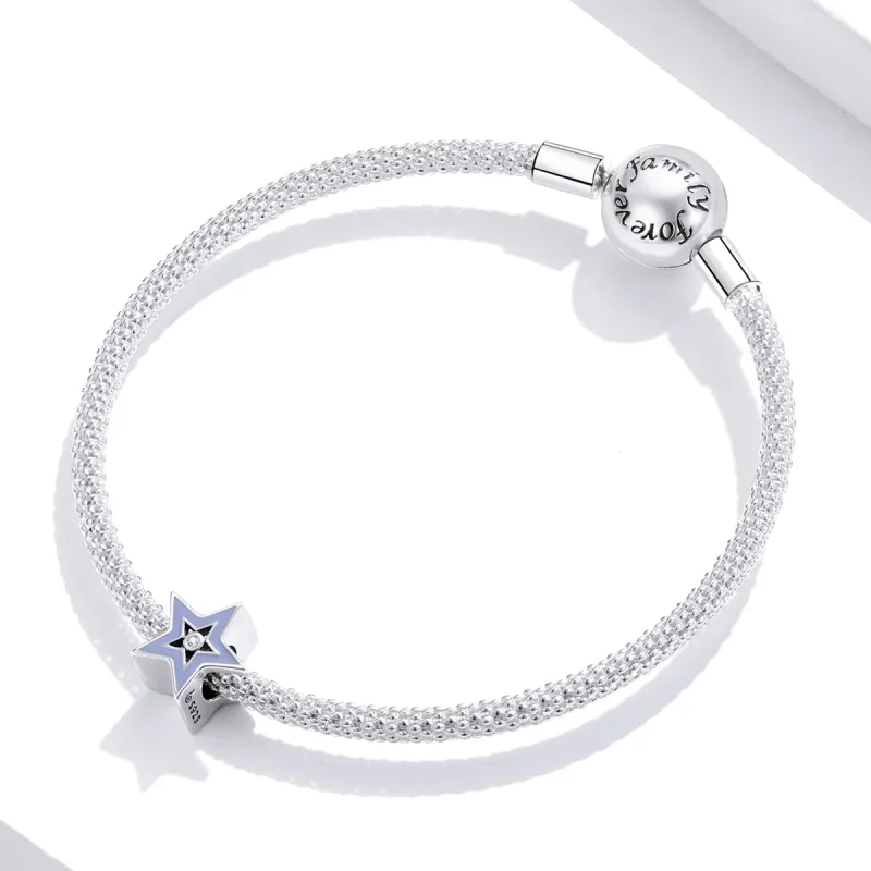 (bilde for) Pandora Style Shine Star Charm - BSC459 - Vis 3
