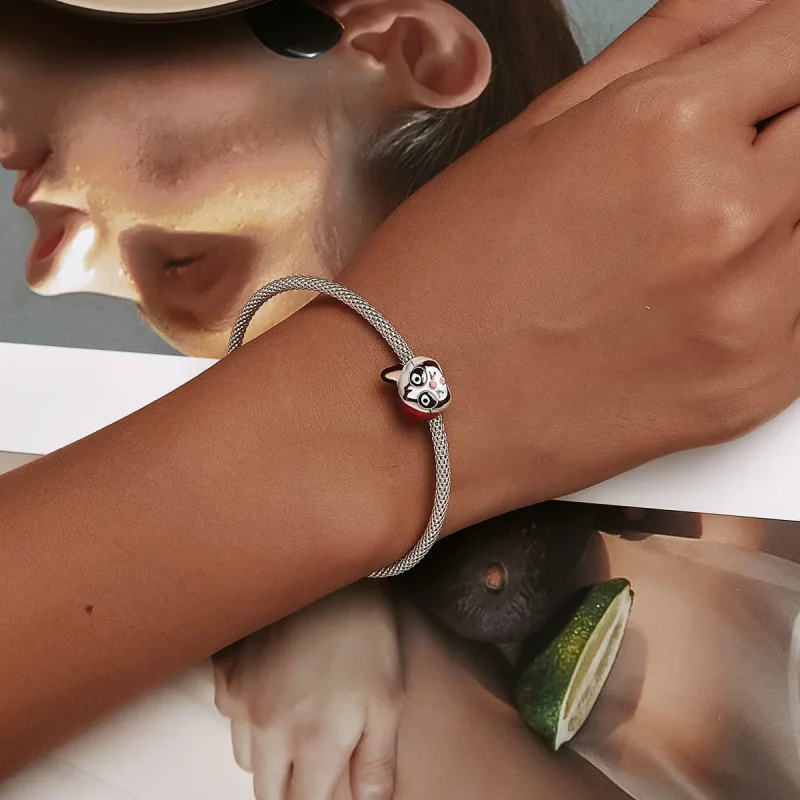 (bilde for) Pandora Style Siamese Cat Charm - SCC2090 - Vis 6