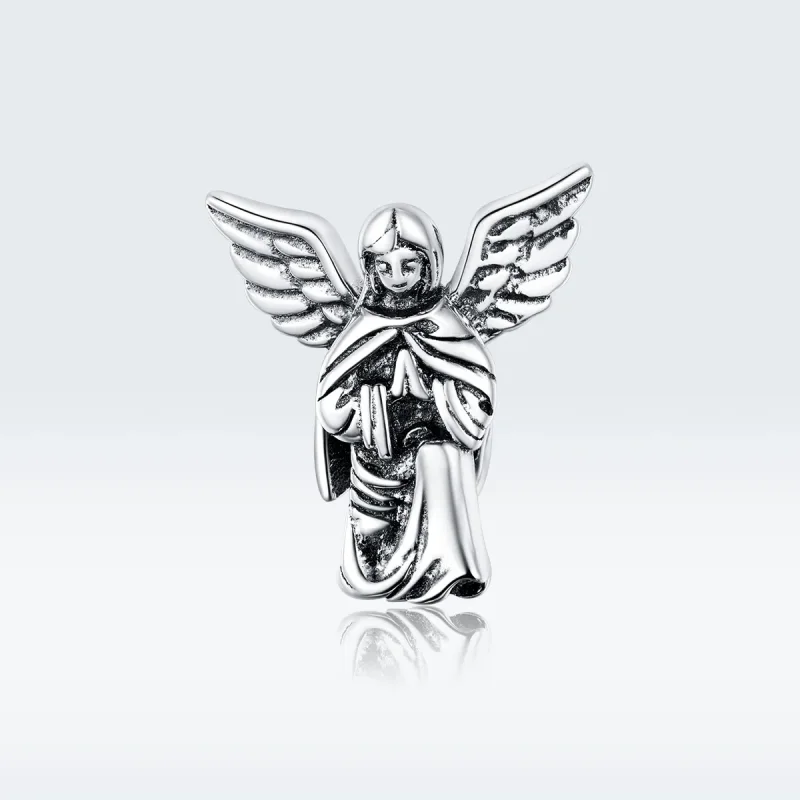 (bilde for) Pandora Style Silver Angel of Love Charm - BSC314 - Vis 5
