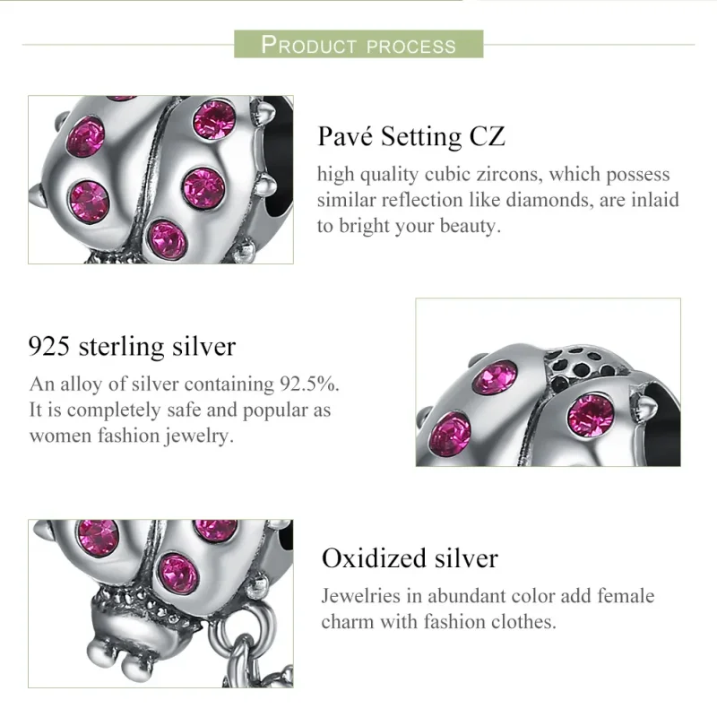(bilde for) Pandora Style Silver Beatles' Story Charm - SCC364 - Vis 6