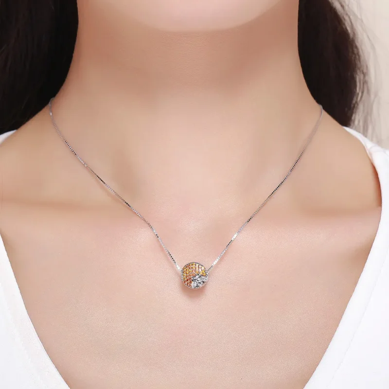 (bilde for) Pandora Style Silver Bee House Charm - SCC654 - Vis 6