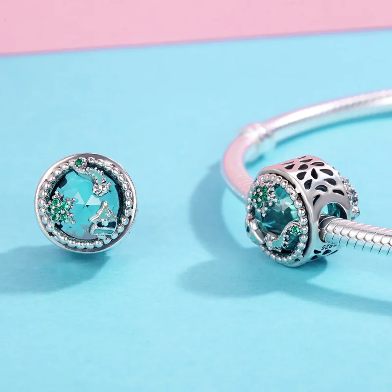 (bilde for) Pandora Style Silver Bright Stars Charm - SCC246 - Vis 4