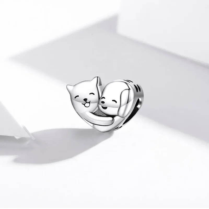(bilde for) Pandora Style Silver Brother Charm - SCC1856 - Vis 2