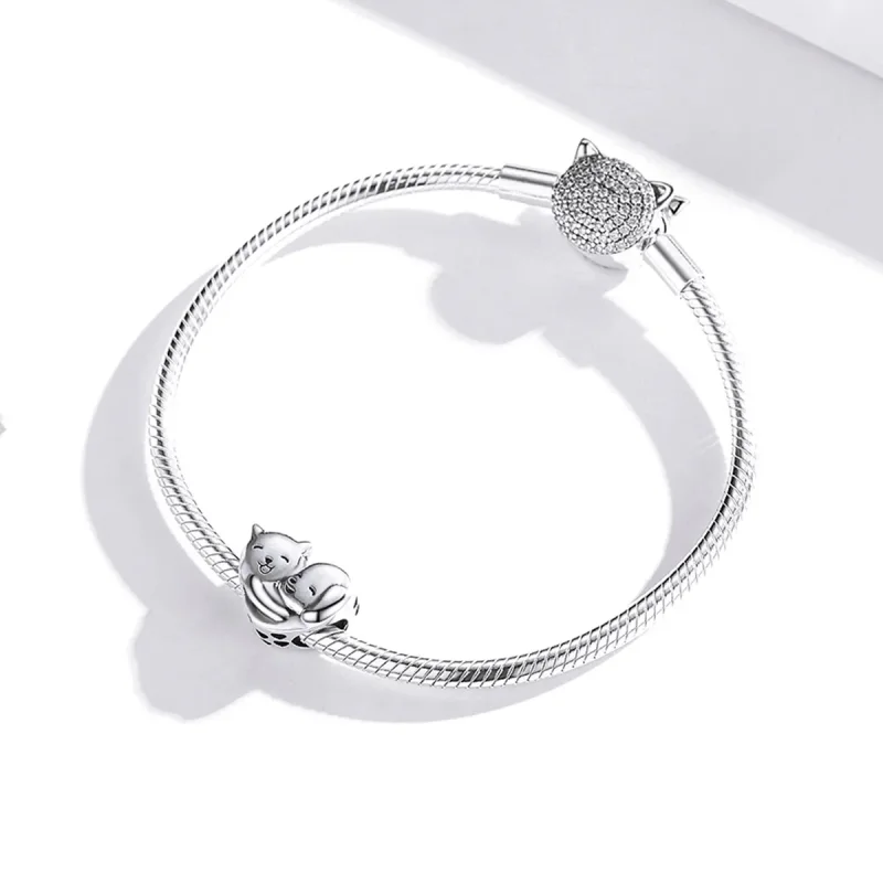 (bilde for) Pandora Style Silver Brother Charm - SCC1856 - Vis 3