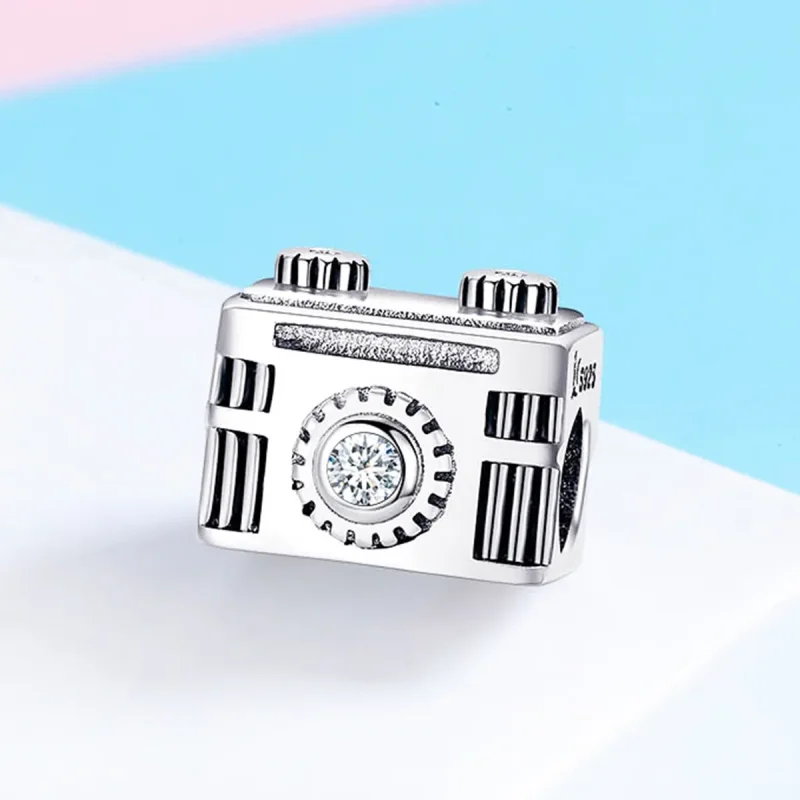 (bilde for) Pandora Style Silver Camera in Memory Charm - SCC516 - Vis 3