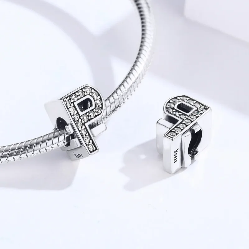 (bilde for) Pandora Style Silver Currency Ruble Charm - SCC1271 - Vis 4