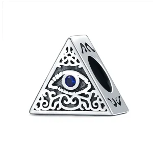 (bilde for) Pandora Style Silver Devil's Eye Charm - SCC1567