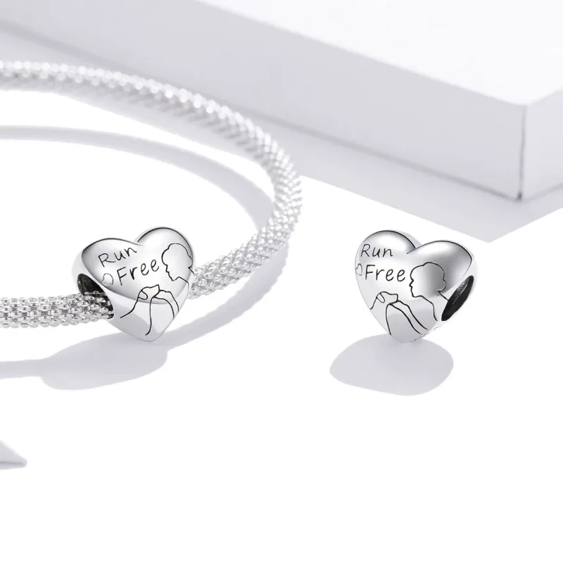 (bilde for) Pandora Style Silver Dog Mom Charm - SCC1679 - Vis 4