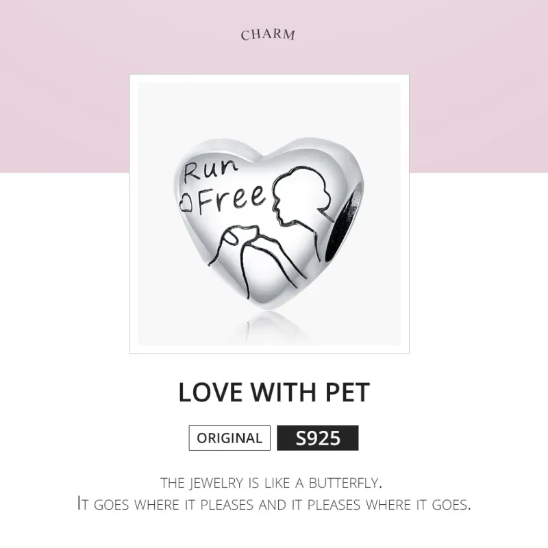 (bilde for) Pandora Style Silver Dog Mom Charm - SCC1679 - Vis 6
