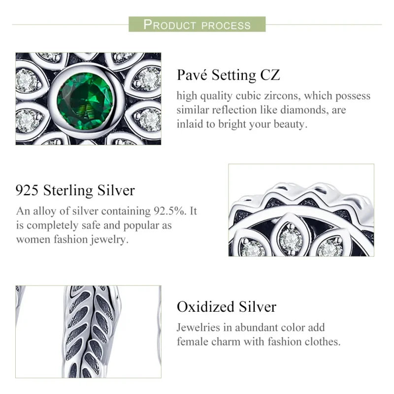 (bilde for) Pandora Style Silver Dreamcatcher Charm - SCC893 - Vis 7