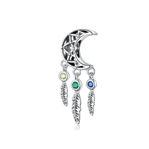 (bilde for) Pandora Style Silver Dreamcatcher Dangle - SCC1232