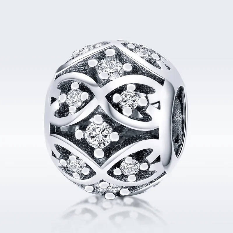 (bilde for) Pandora Style Silver Elegance Charm - SCC732 - Vis 3