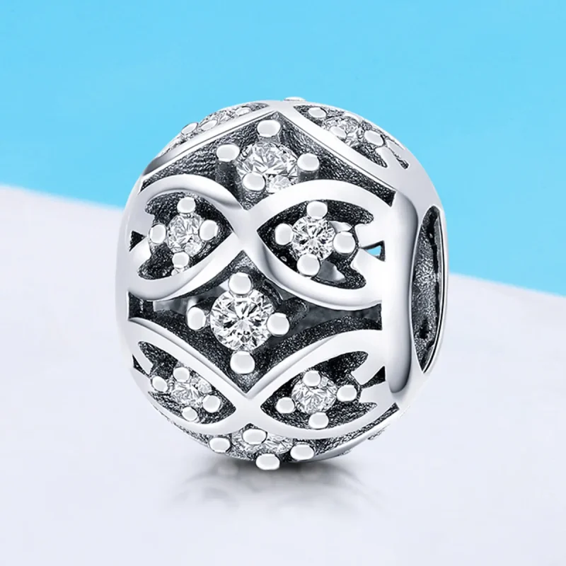 (bilde for) Pandora Style Silver Elegance Charm - SCC732 - Vis 4