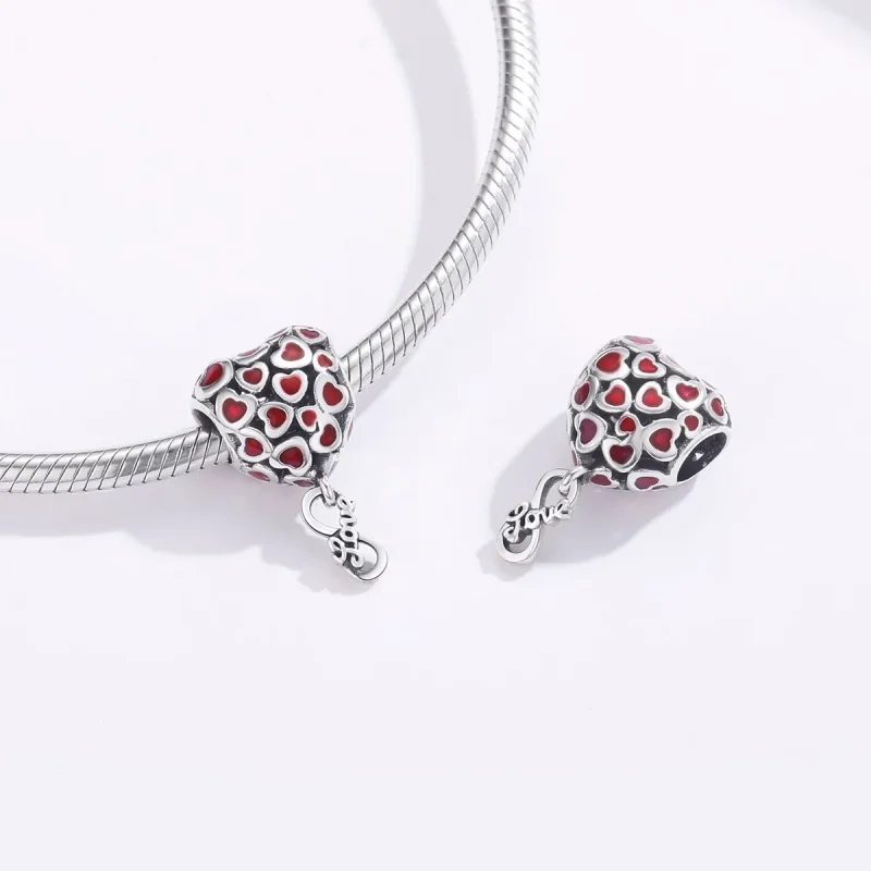 (bilde for) Pandora Style Silver Endlesslovw Dangle Charm - SCC1180 - Vis 3