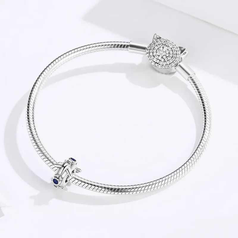 (bilde for) Pandora Style Silver Faraway Spacer - SCC1235 - Vis 3