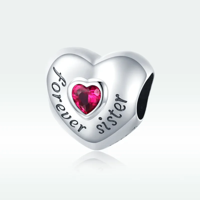 (bilde for) Pandora Style Silver Forever Love Charm - SCC1835 - Vis 5