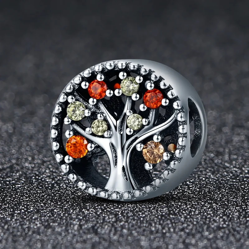 (bilde for) Pandora Style Silver Fruit of Autumn Charm - SCC219 - Vis 2