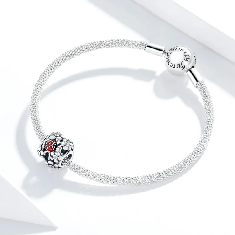 (bilde for) Pandora Style Silver Garden Alves Charm - SCC1641 - Vis 3