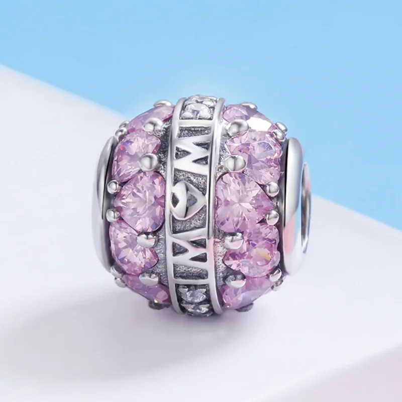(bilde for) Pandora Style Silver Great Love Charm - SCC580 - Vis 4