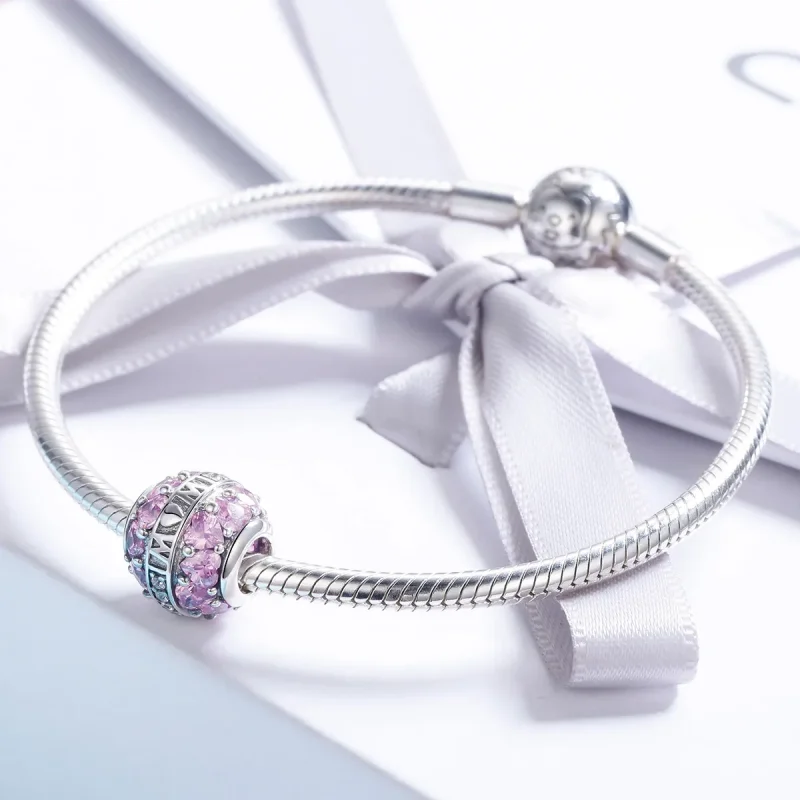 (bilde for) Pandora Style Silver Great Love Charm - SCC580 - Vis 5