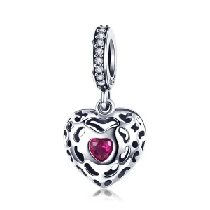 (bilde for) Pandora Style Silver Happiness Dangle - SCC1007