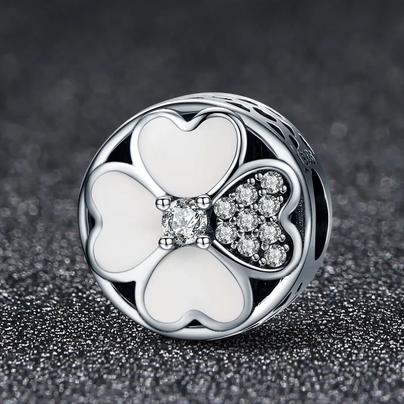 (bilde for) Pandora Style Silver Happy Petals Charm - SCC250 - Vis 2