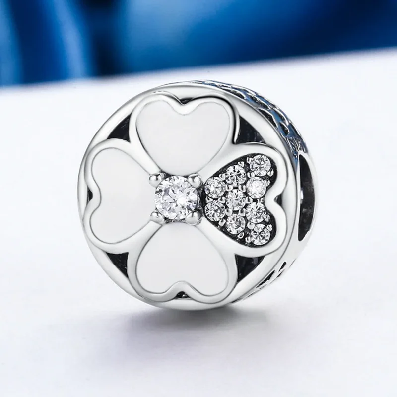 (bilde for) Pandora Style Silver Happy Petals Charm - SCC250 - Vis 3