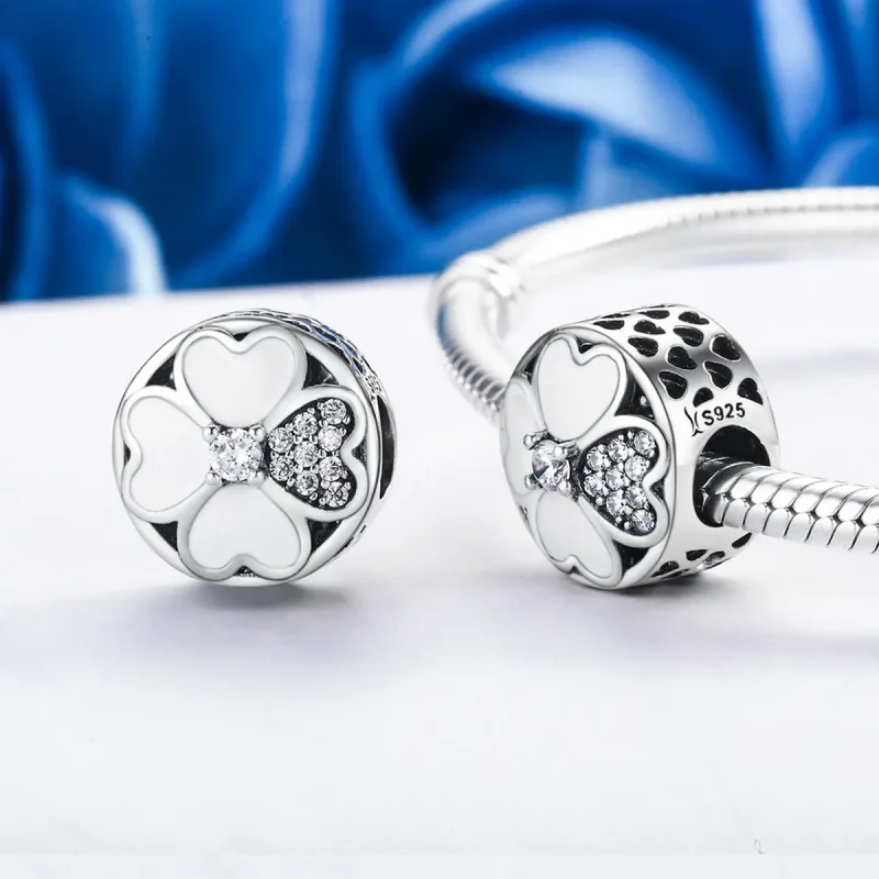 (bilde for) Pandora Style Silver Happy Petals Charm - SCC250 - Vis 4
