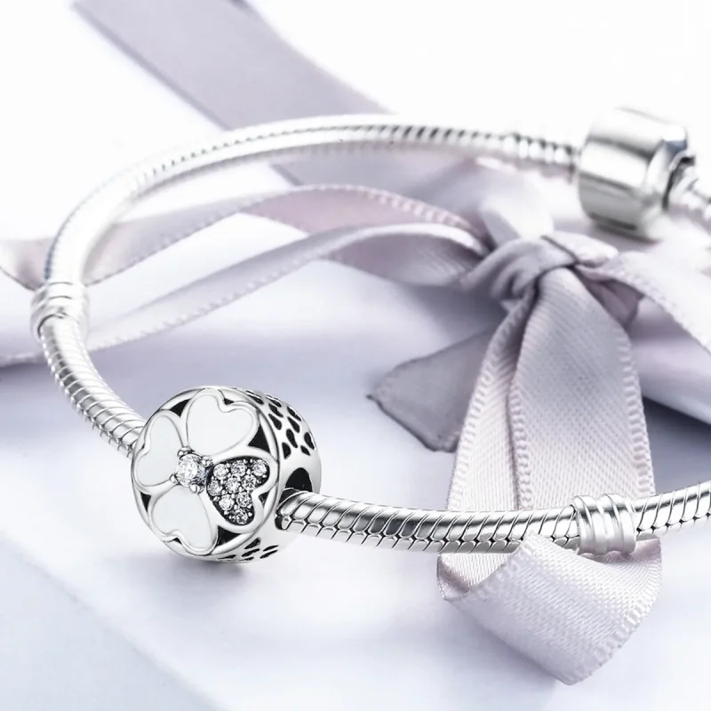 (bilde for) Pandora Style Silver Happy Petals Charm - SCC250 - Vis 5