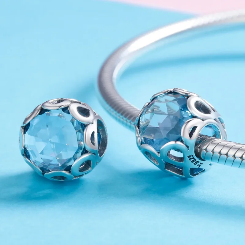 (bilde for) Pandora Style Silver Infinite Charm - SCC755 - Vis 4