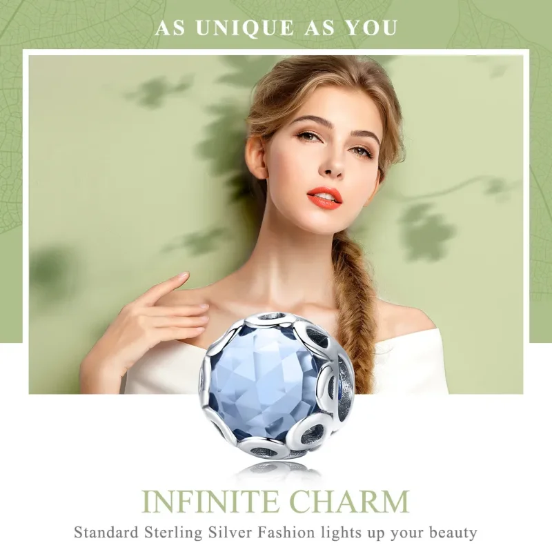 (bilde for) Pandora Style Silver Infinite Charm - SCC755 - Vis 6